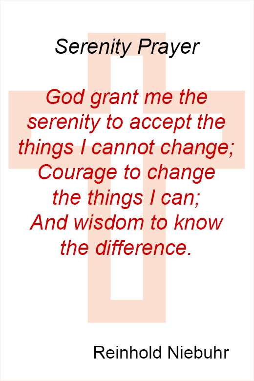 Serenity Prayer